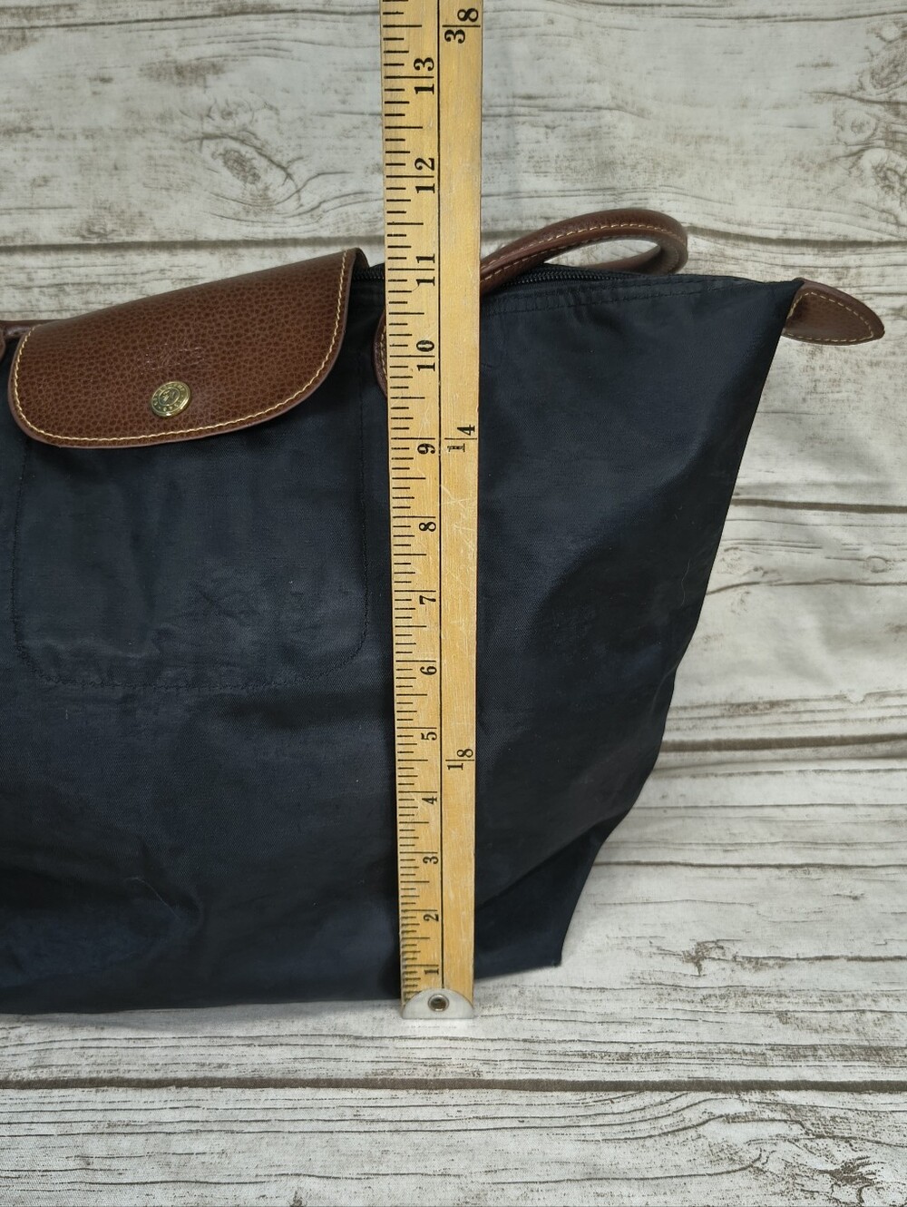 Longchamp Le Pliage Original tote bag in black - Picture 6 of 12